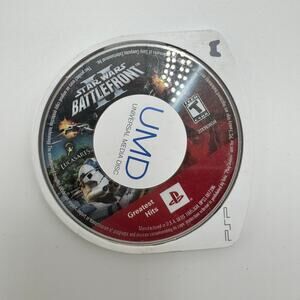 Star Wars Battlefront II (PSP, 2005) Greatest Hits – UMD Disc Only – Untested